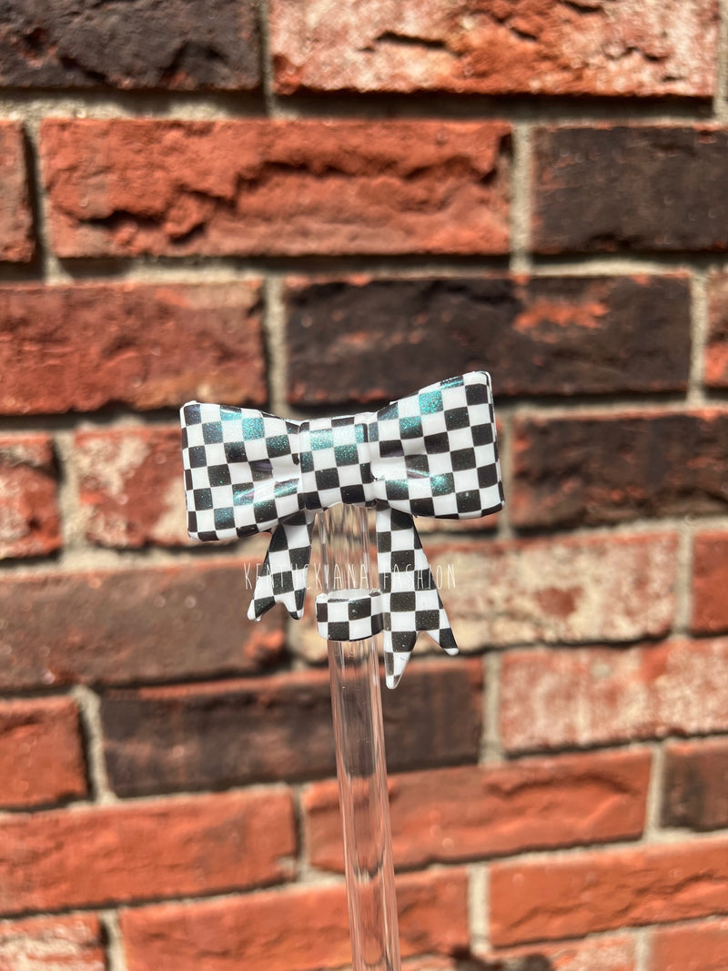 3D Bow Straw Topper- Designs