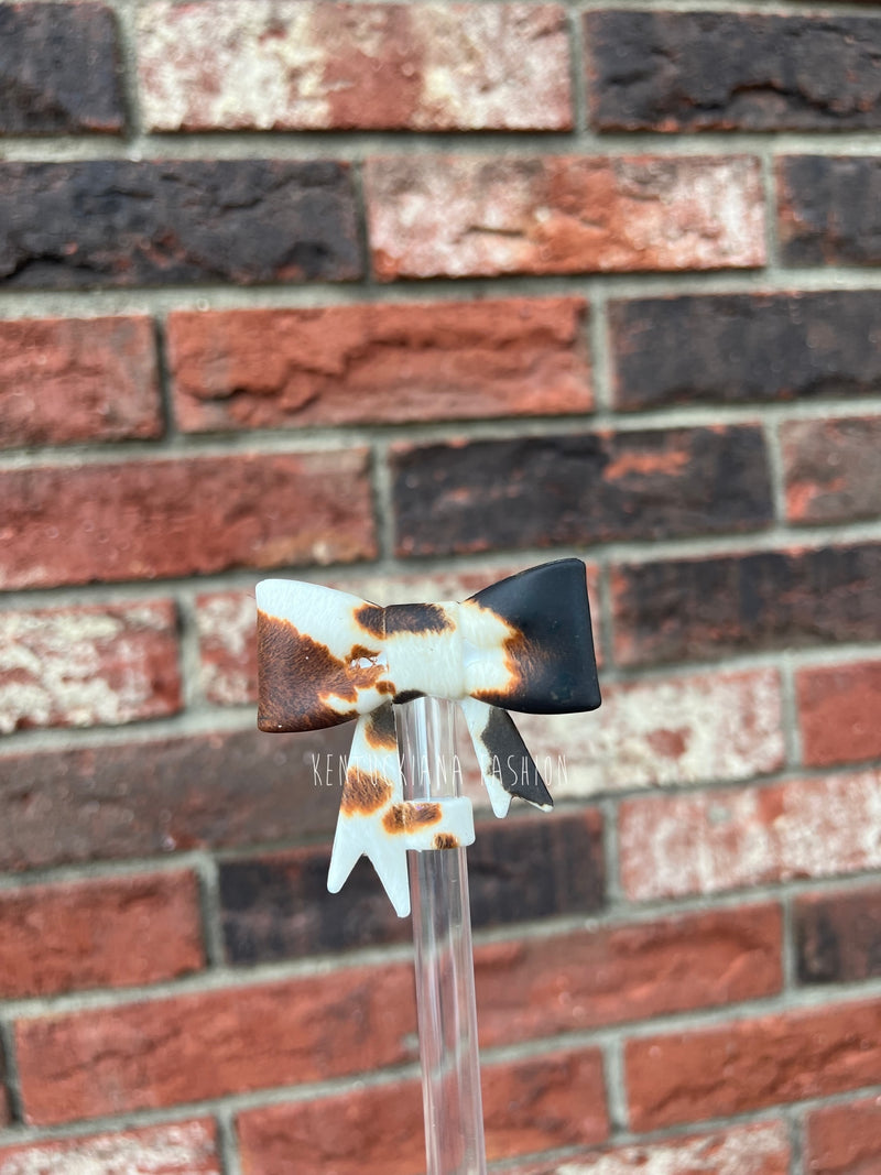 3D Bow Straw Topper- Designs