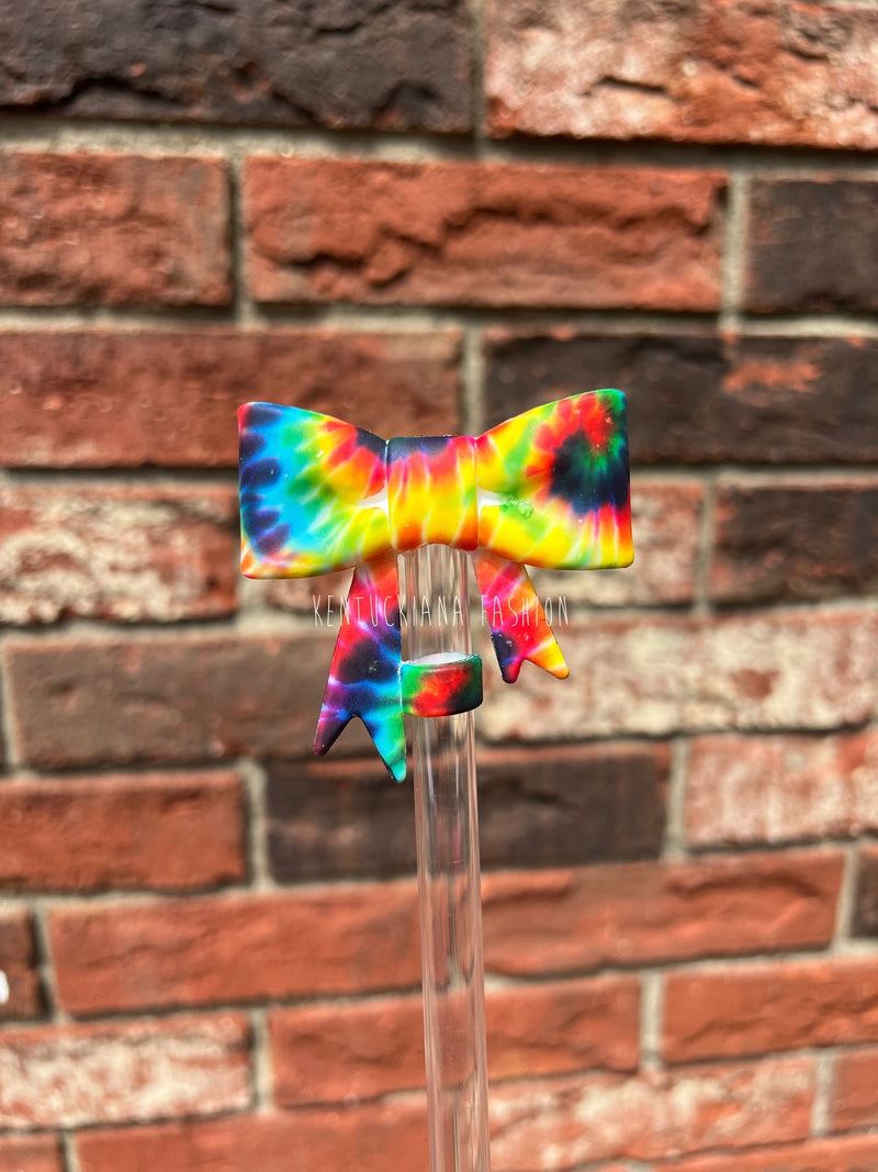 3D Bow Straw Topper- Designs