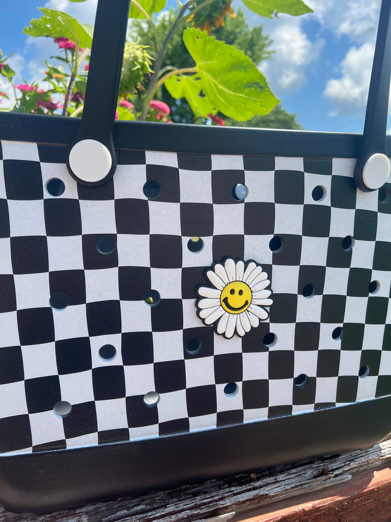 Beach bag charms: Daisy