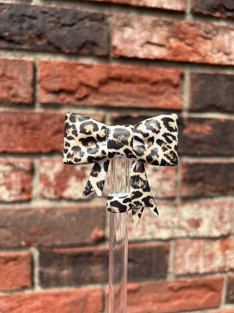 3D Bow Straw Topper- Designs