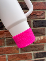 Embossed Bow Tumbler Boots (fits 20-40 oz): Matte
