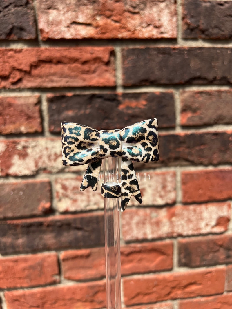 3D Bow Straw Topper- Designs