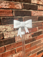 3D Bow Straw Topper- Glitter
