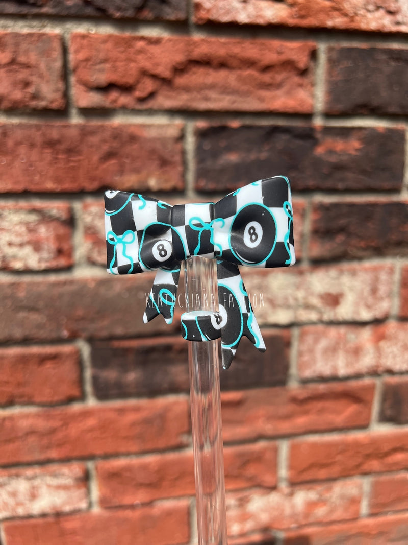 3D Bow Straw Topper- Designs