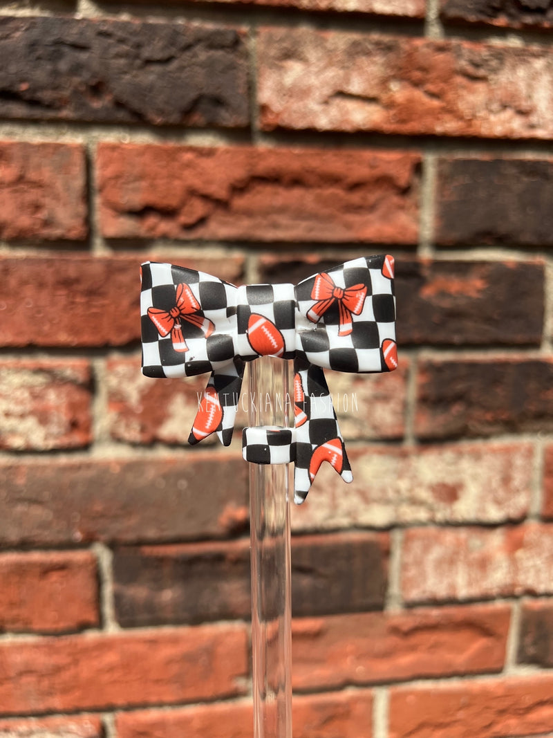 3D Bow Straw Topper- Designs