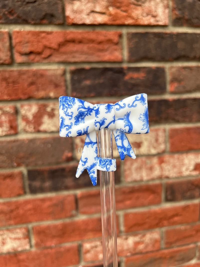 3D Bow Straw Topper- Designs