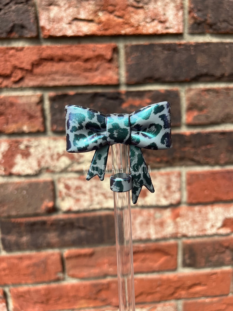3D Bow Straw Topper- Designs