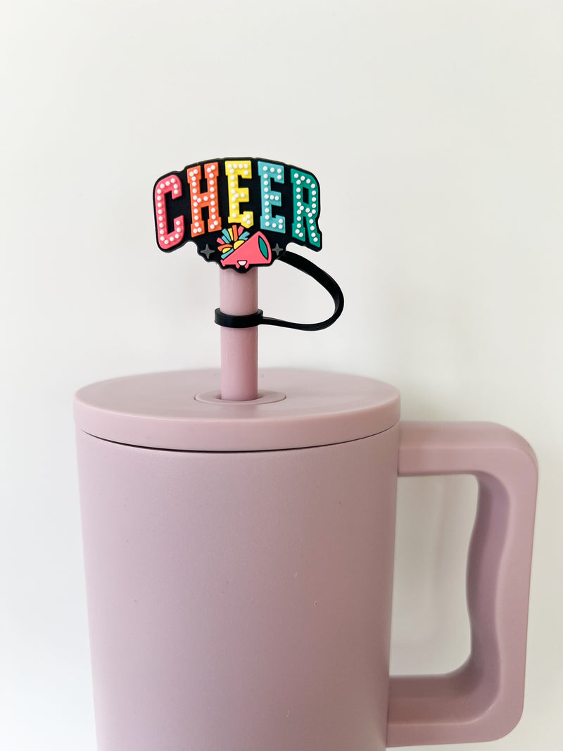 10mm Straw Topper- Cheer