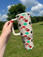 40 oz tumbler- Western