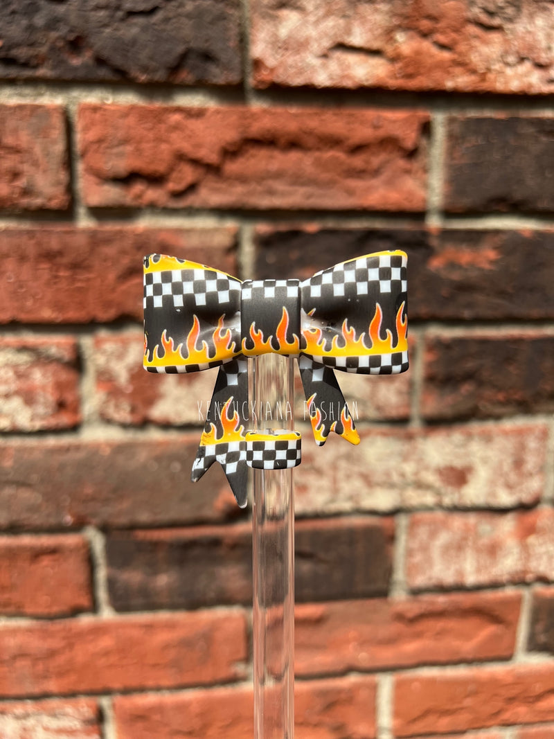 3D Bow Straw Topper- Designs