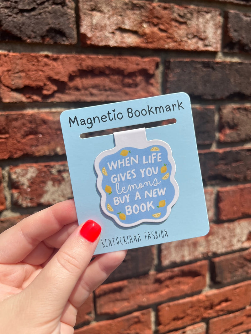 Magnetic bookmarks (Multiple design options)