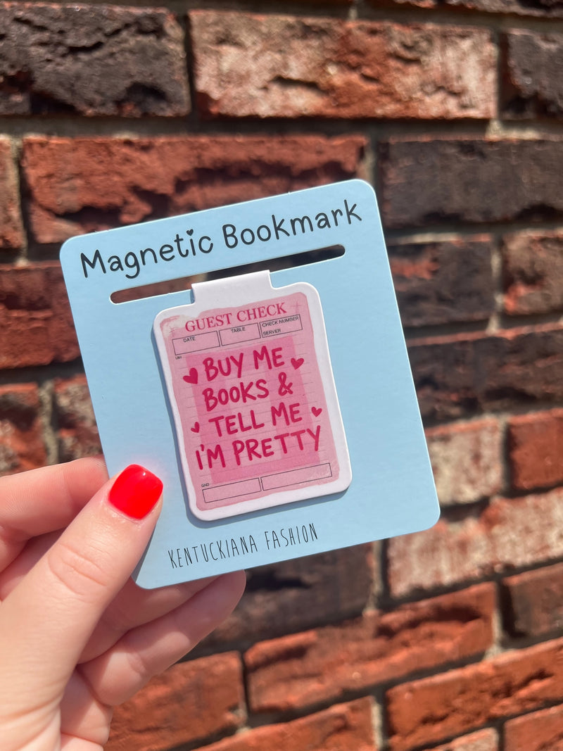 Magnetic bookmarks (Multiple design options)